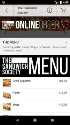 The Sandwich Society android App screenshot 5